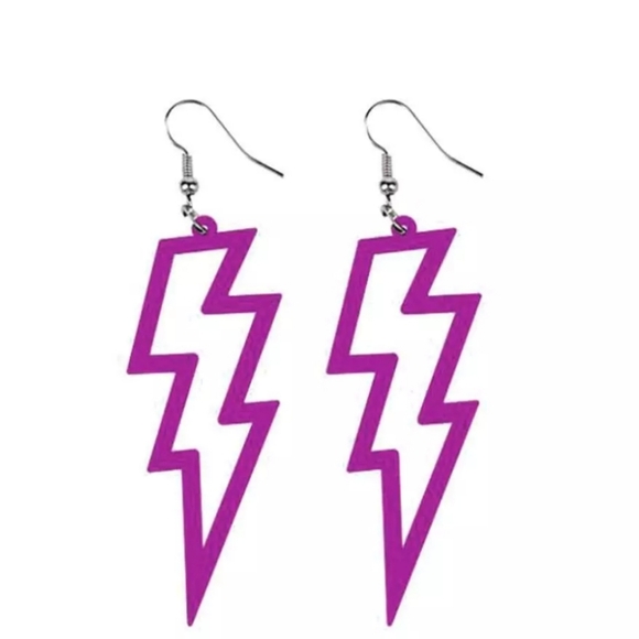 ⚡️ earrings 💜 - Picture 1 of 3